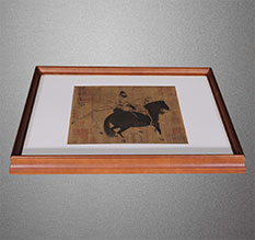 西安书画装裱配框服务案例